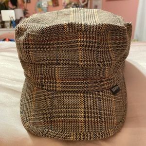 Peter Grimm Hat, small, brown & tan